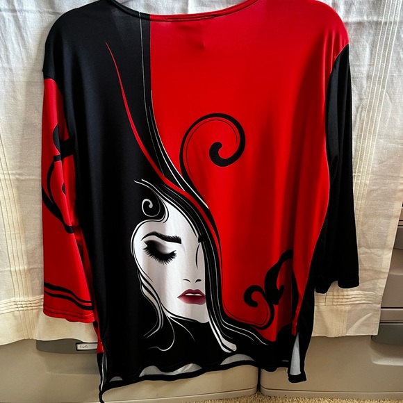 Valentinna Melancholy Woman Shirt. - Picture 4 of 5